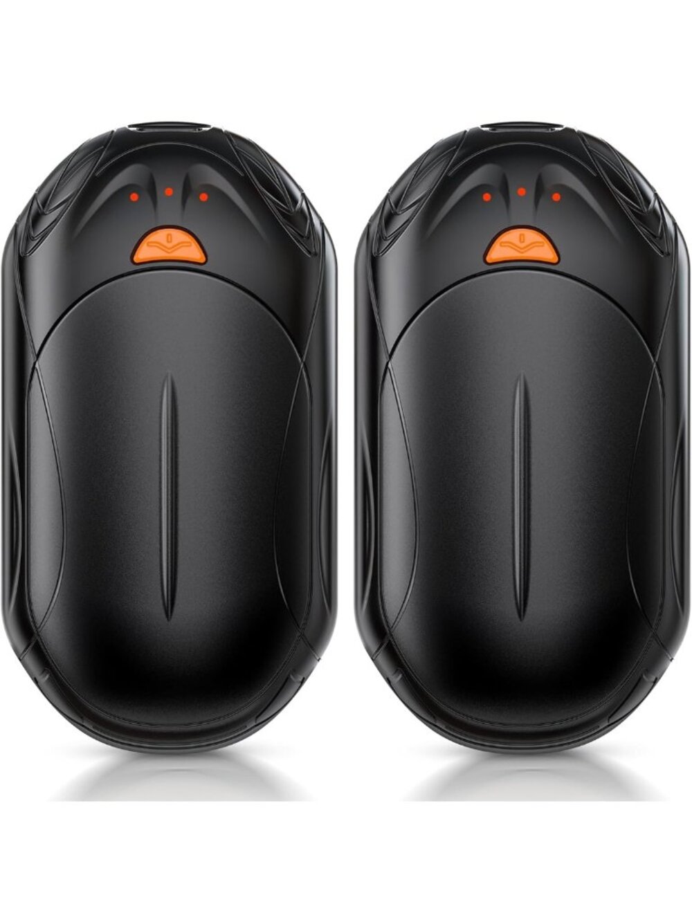 Rechargeable Hand Warmers 2 Pack - 20Hrs Safe Heat, Portable Pocket Heater for